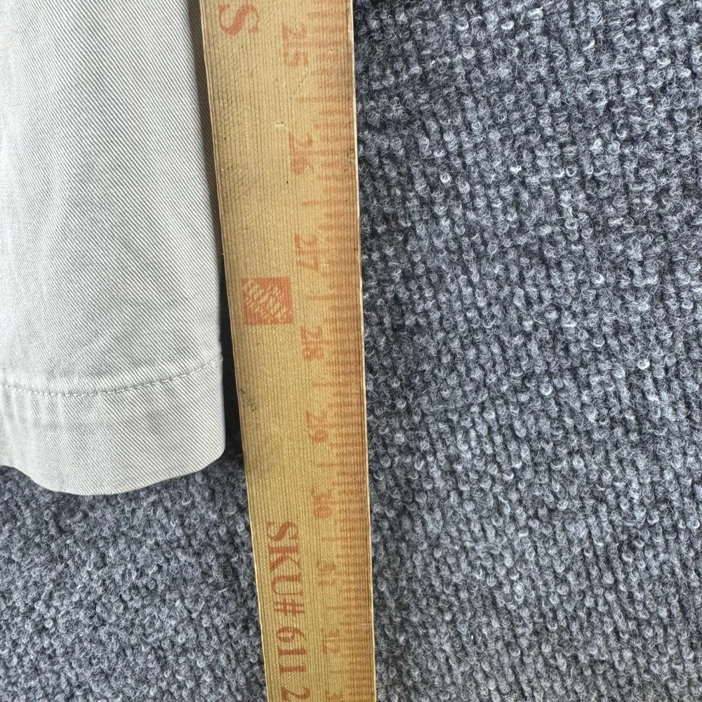 Polo Ralph Lauren Andrew Pants Mens 36x30 Beige Classic Chino Pleated Dress